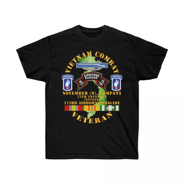 Classic - Unisex Ultra Cotton Tee - N Co 75th Infantry (Ranger) - 173rd Airborne