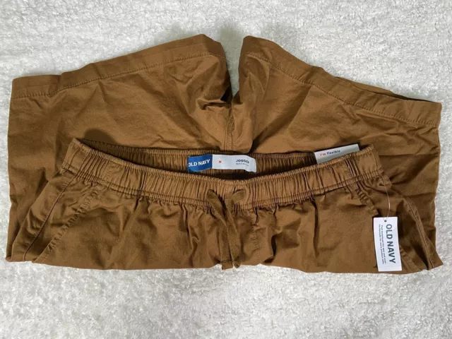 Brand New Old Navy Brown Jogger Shorts Mens Size M 24-0007 2