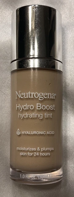 Neutrogenia Hydro Boost Hydrating Tint 60 Natural Beige w/HA 24 hr Moist/Plump