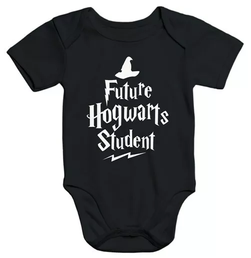 Kurzarm Baby Body HP Hogwarts Future Student  Jungen Mädchen Onesie Bodyshirt