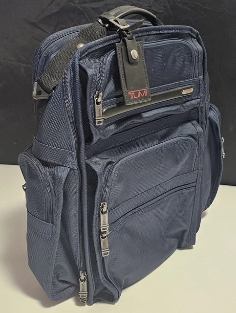 Tumi Alpha Gen 4 / T-Pass  Brief Pack Navy Blue  17"H×12"W×8"D  New without tags