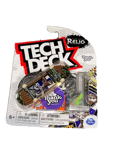 Tech Deck Rarest Board TECH DECK RELIC Series 'Thank you' Ultra Rare Tech Deck 96mm ...