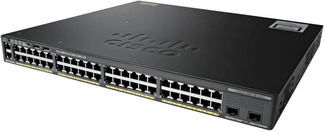 Switch Cisco Catalyst 2960X 48 Porte PoE+ Gigabit – Usato Testato Con Alimentatore