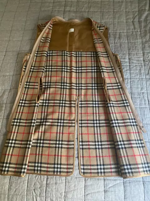 VINTAGE BURBERRY TRENCH Coat Liner 100 Wool Waistcoat size 54 XL Long NEW 100.00 PicClick UK