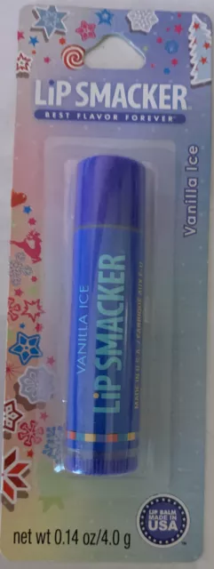 Lip Smacker Flavored Lip Balm Gloss ~ Vanilla Ice ~ Sealed