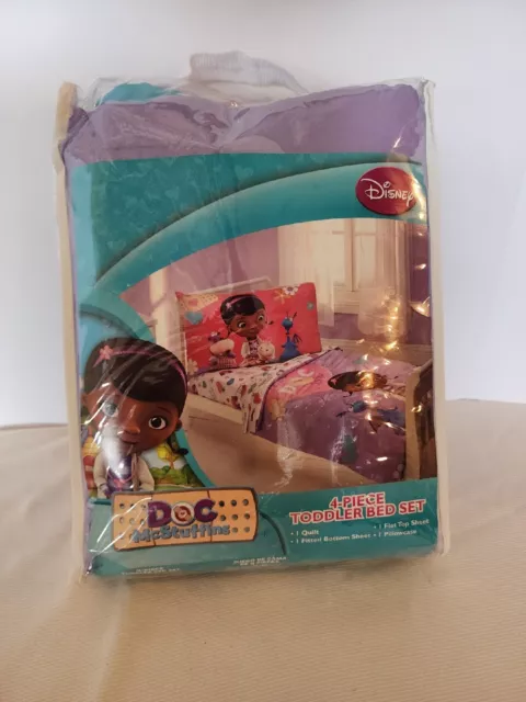 Disney Doc McStuffin The Doc Is In 4 Piece Toddler Bed Set
