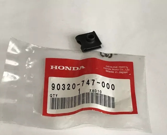 Écrou À Clip 6mm - Nut, Agrafe 6MM - Honda NOS : 90320-747-000