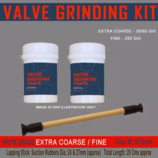LOCTITE CLOVER VALVE GRINDING PASTE Lapping Compound Coarse 120