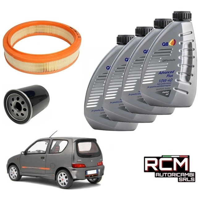 Kit Tagliando-Filtri Olio Fiat Panda III 0.9 4X4 Twin Air Turbo Benzina Metano