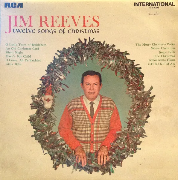 Jim Reeves - Twelve Songs Of Christmas (LP, Album, RE)