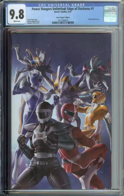 Power Rangers Unlimited: Edge of Darkness #1 CGC 9.8 Yoon Virgin Variant