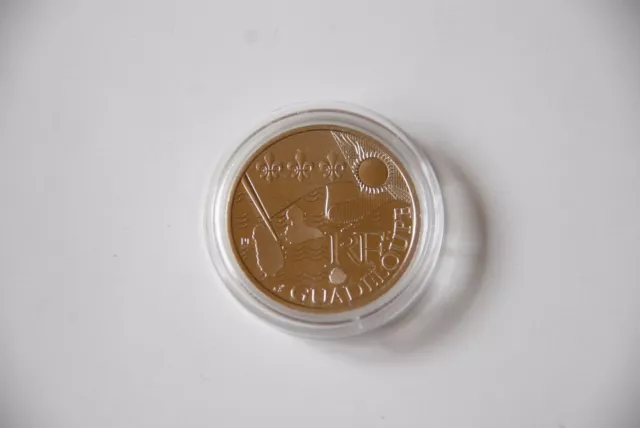 Pièce 10 euros des régions argent 2010 Guadeloupe