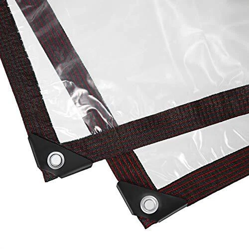 Cubierta gruesa transparente a prueba de polvo impermeable lona lonas de plástico resistente anti-A