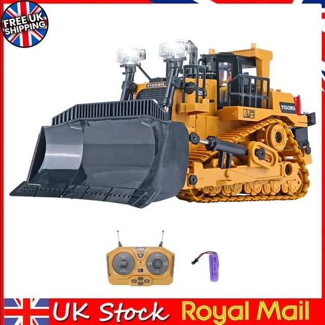 9 CHANNEL 2.4G Radio Controlled Car 1/24 RC Crawler Heavy Bulldozer for