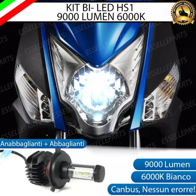 Lampada Led Hs1 6000K Bianco 9000 Lumen Canbus Kymco Agility 125 150 200 Moto
