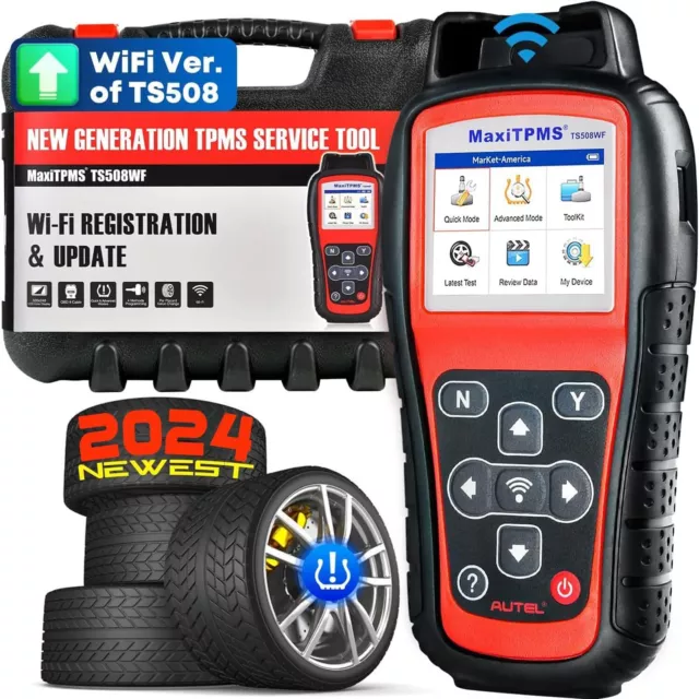 Autel MaxiTPMS TS508WF OBD2 Diagnosegerät RDKS Programmier Reifendrucksensor