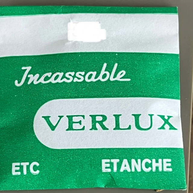Neuf 1 Verre Verlux Normalise ( Glass ) Plexi Montre @ 353 Mm Nml De
