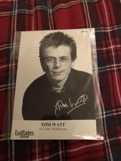 Tom Watt (Eastenders) Presigned Vintage Bbc Cast Card