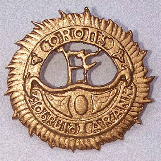 Irish War of Independence 1916 Rising TIPPERARY Brigade Cap Badge