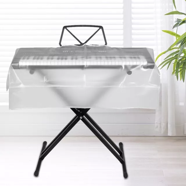 61/88 Keys Transparent Frosted Piano Cover Waterproof Digital Piano Cover