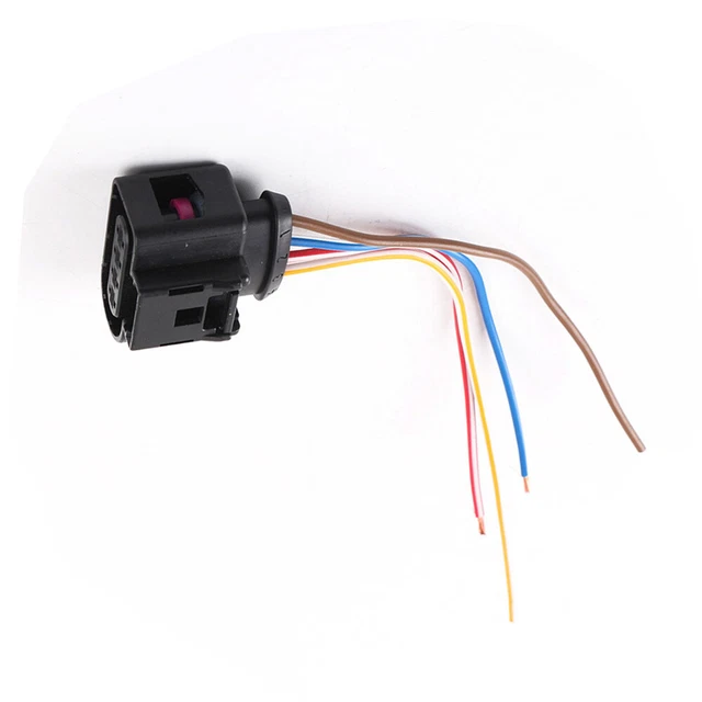 thumbnail image 2 of 4 Set 4 Pin No.1J0973724 Ignition Coil Coilpack Connector For Audi Auto Part 2 of 12