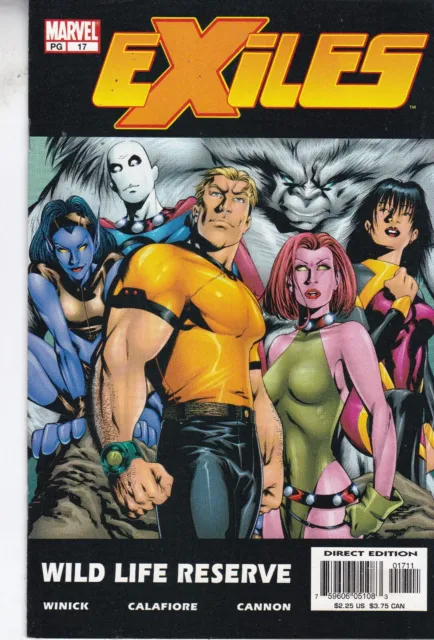 Marvel Comics Exiles Vol. 1 #17 November 2002 Fast P&P Same Day Dispatch