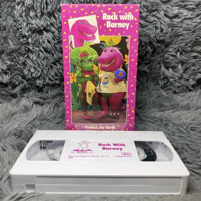 BARNEY ROCK WITH Barney Protect Our Earth VHS 1991 Video Tape Sing ...