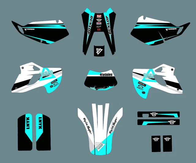 FOR 1998-2003 Kawasaki KLX250 GRAPHICS DECALS STICKERS FULL KIT
