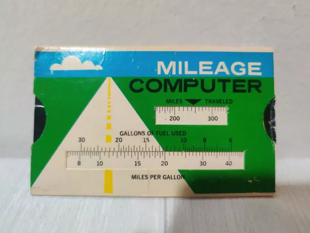 Vintage Gas Mileage Computer - Greensburg, Pennsylvania Advertising Piece