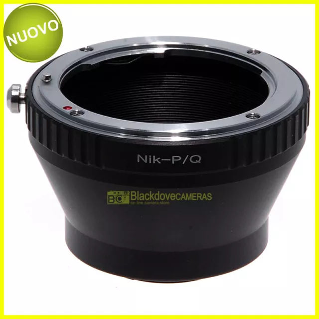 Bague Adaptateur pour Objectifs Nikon Sur Appareils Photo Numériques Pentax