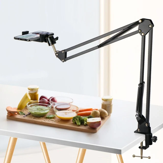 portable Support de table de téléphone Trépied Support de bras de photographie