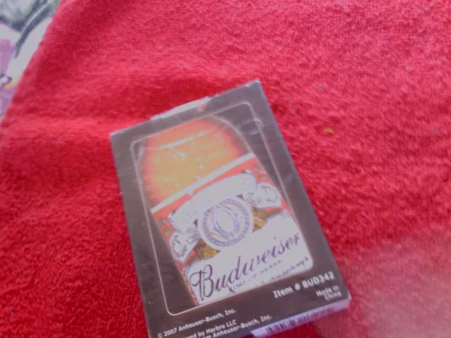 Budweiser - Playing Cards - Sealed