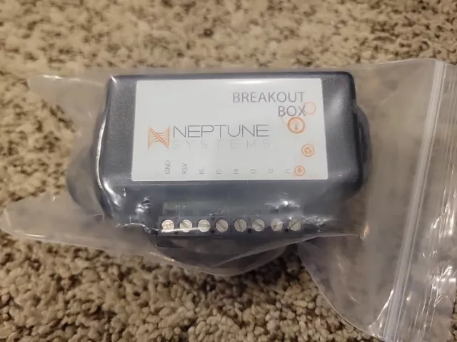 Used: Neptune Systems  I/O Breakout Box - Accessory for Neptune Apex Controllers