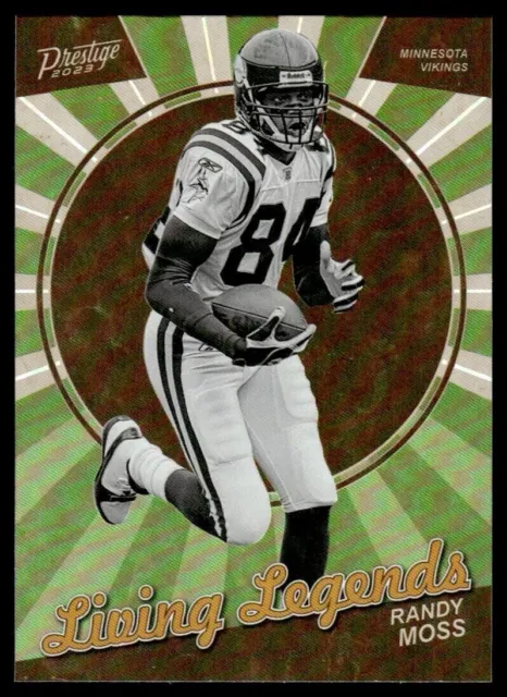 2023 Prestige Living Legends #LL-28 Randy Moss Minnesota Vikings
