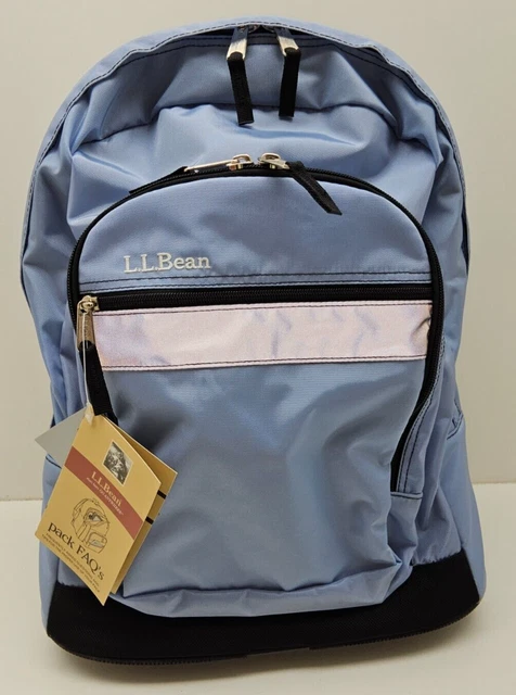 LL Bean Deluxe Rolling Wheelie Wheeled Backpack Book Bag Carry-on Luggage NEW!!