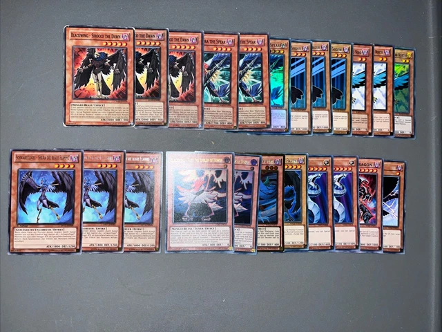 YUGIOH EDISON BLACKWING Deck ( Edison Format ) 83.90 - PicClick UK YUGIOH EDISON BLACKWING Deck ( Edison Format ) 83.90 - PicClick UK