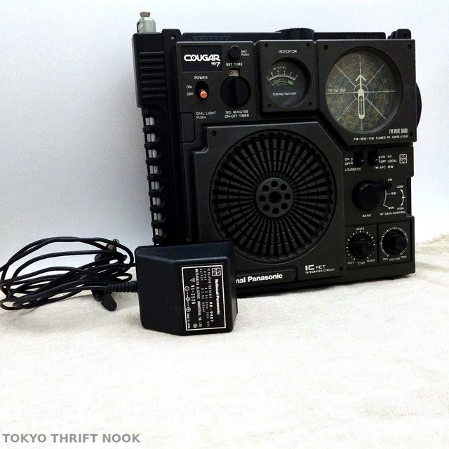 VTG 1970S NATIONAL Panasonic RQ-554FTS 5-Band Shortwave Radio