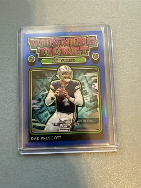 Dak Prescott 2021 Panini Contenders Optic Winning Ticket /99