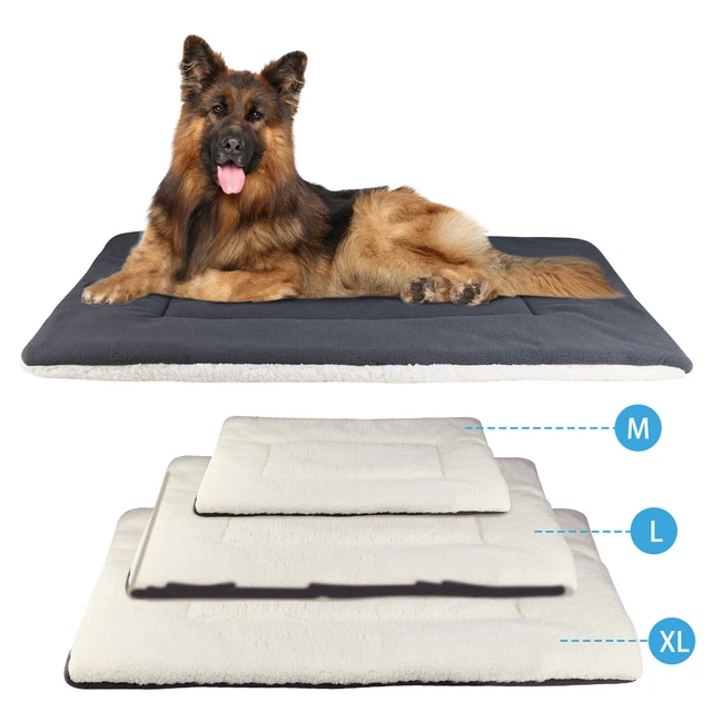 Large Cushion Dog Bed Warm Cotton Super Soft Mat Pet Pad Cat Sleeping Pupply USA