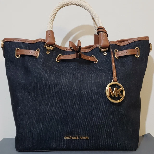 Blakely large denim bucket bag Clearance