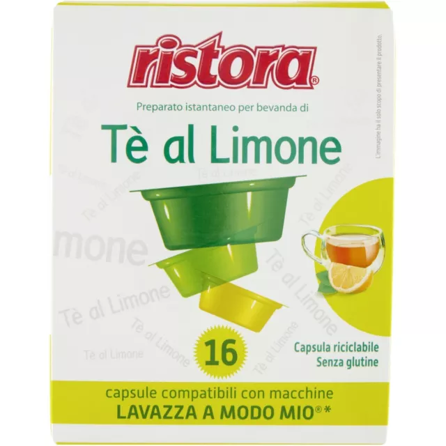 Ristora Compatibili Lavazza A Modo Mio Tè Al Limone - conf. 64 Capsule 2