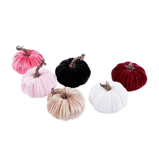 6 Pcs Halloween Pumpkins Set Plants Decor Halloween Desktop Decoration