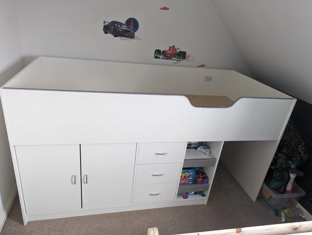 WOLF BED MARK 2, children's bunk bed with storage underneath £100.00 ...
