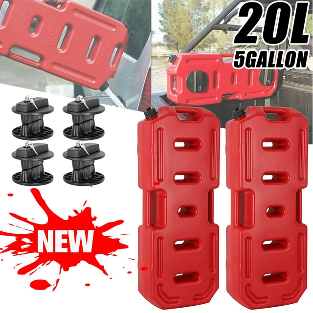 Gas Tank Jerry Can Gallon   20Liters W   Lock Mount JERRY CAN 5GALLON 20LITERS W LOCK MOUNT