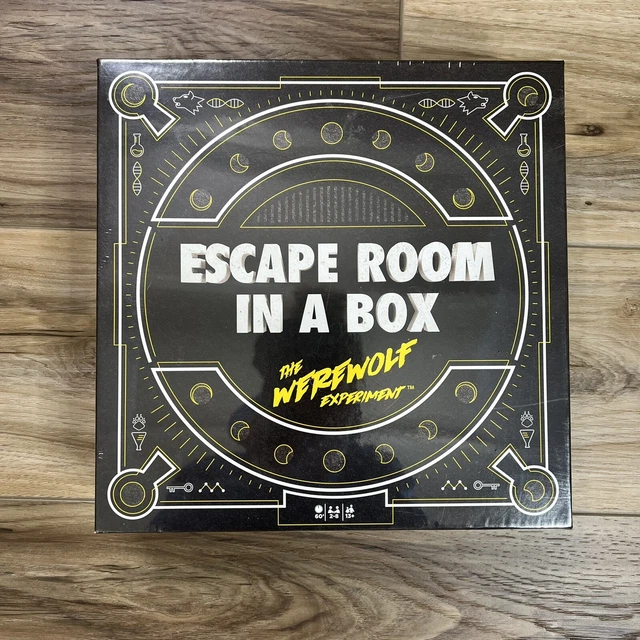 ESCAPE ROOM IN A Box The Werewolf Experiment Family Board Game NEW ESCAPE ROOM IN A Box The Werewolf Experiment Family Board Game NEW
