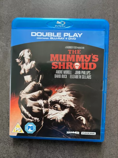Blu-ray 📀 + Dvd 📀 The Mummys Shroud  horror classic Hammer Collection