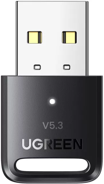 UGREEN Dongle Bluetooth 5.3 Adaptateur PC Clé Bluetooth USB Faible Latence PC TV