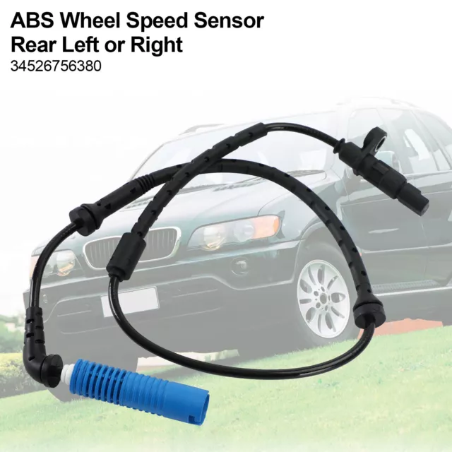 ABS Wheel Speed Sensor Rear Left or Right für BMW E53 X5 2000-2006 34526756380 F