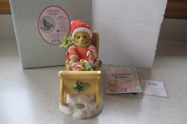 Cherished Teddies Santa Series Sherwood 2014 #4040461 MIB 20th in Series