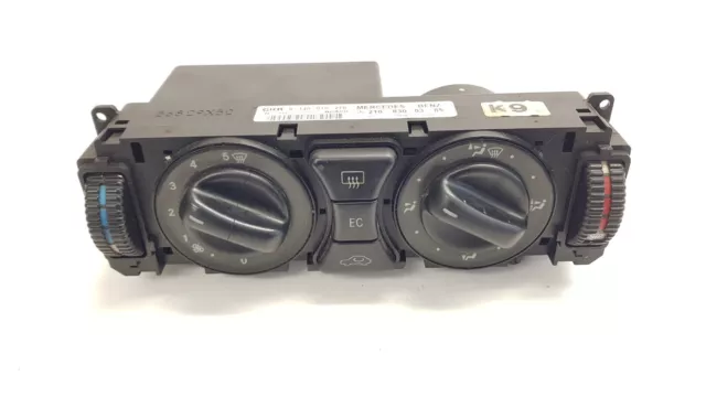 Mb Mercedes Benz E-Class W210 Heater Climate Hvac Control Unit Switch 2108300385